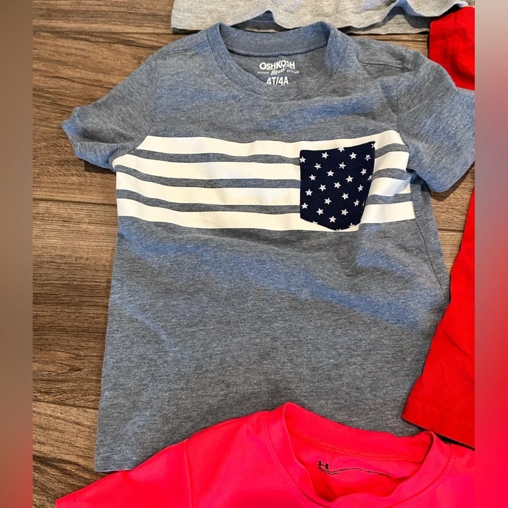Bundle of Kids 4T T-Shirts Various Brands